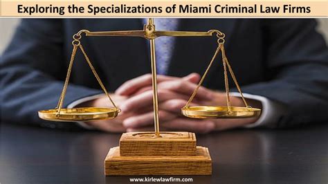 Ppt Exploring The Specializations Of Miami Criminal Law Firms Powerpoint Presentation Id