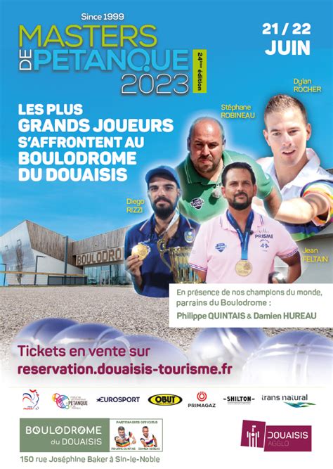 Masters de pétanque 2023 Nord Info