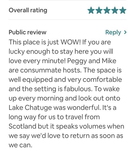 Whats The Nicest Review Youve Received Airbnb Hosts Forum