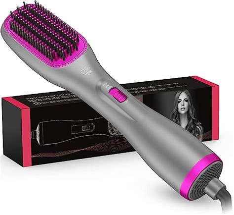 Apoke In Hair Dryer Brush Straightener Brush Professional W