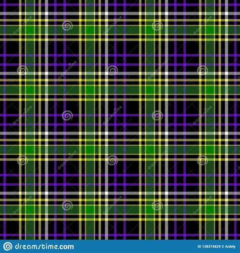 Checked Diamond Tartan Plaid Scotch Fabric Seamless Pattern Texture