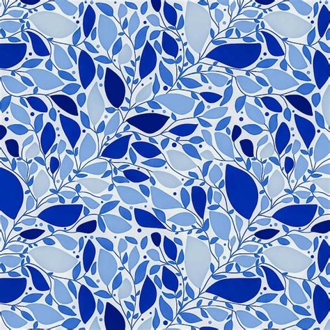 Premium Photo Seamless Pattern Floral Design Nature Art Illustration