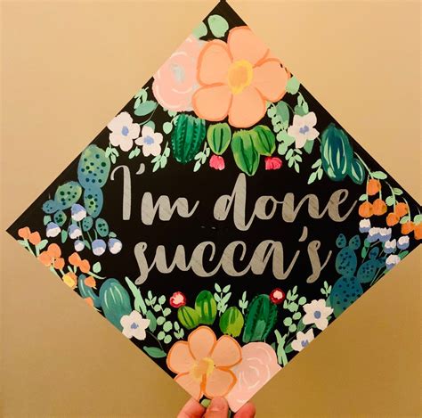 HandPainted Custom Grad Cap Etsy