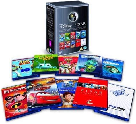 Disney Pixar Ultimate Movie Collection Dvd Boxset Monsters Inc Hot