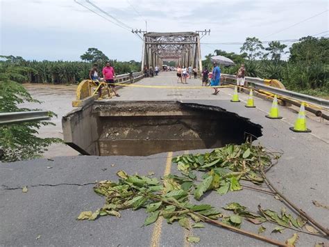 Puente Que Colapsó Por Lluvias Fue Declarado En Condición “alarmante” Desde 2018