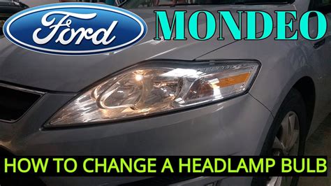 How To Replace A Headlight Bulb In A Ford Mondeo 2007 2014 DIY YouTube