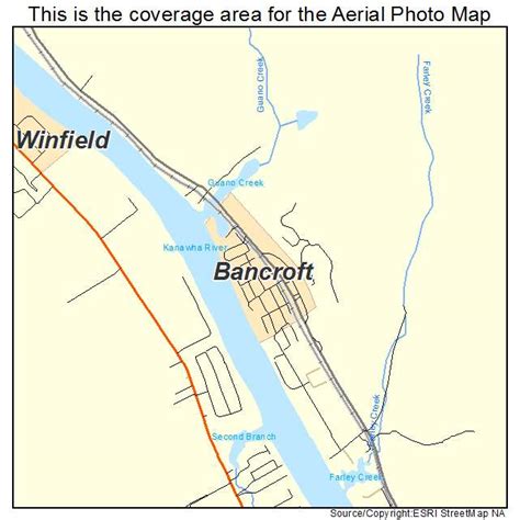 Aerial Photography Map of Bancroft, WV West Virginia