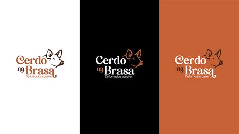 Cerdo Na Brasa Identidade Visual On Behance