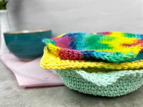 Hour Easy Crochet Bowl Cozy Free Pattern