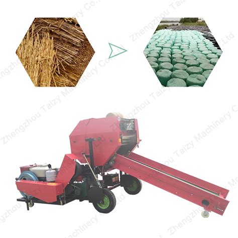 Corn Stalk Silage Hay Baler Silage Baler Silage Baling Hay Straw