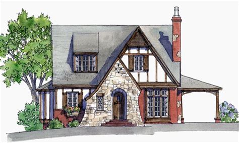 Small Tudor Cottage House Plans Tiny House Plans Storybook ...