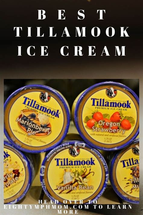 Tillamook Ice Cream Flavors | Tillamook ice cream, Tillamook ice cream ...