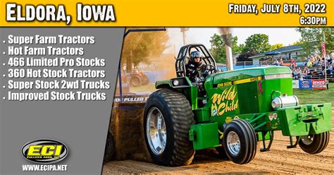 ECIPA Events Hardin County Fair Truck Tractor Pull Eldora IA July