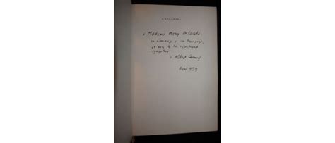 Camus L Tranger Signed Book First Edition Edition Originale