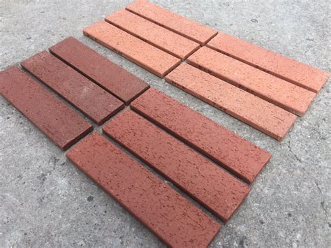 Home Exterior Split Face Brick With Clay Raw Material Wire Cut Brick