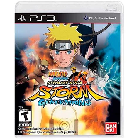 Jogo Naruto Shippuden Ulti Ninja Storm Generations PS3 Usado Meu Game