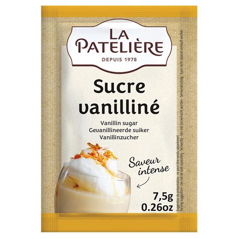 Livraison Domicile La Pateliere Sucre Vanille G