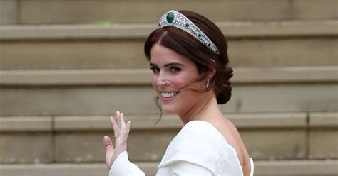 Princess Eugenie Tiara on Her Wedding Day | POPSUGAR Fashion