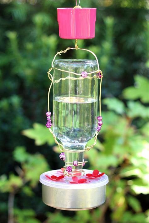 If You Build It They Will Come Homemade Hummingbird Feeder Diy