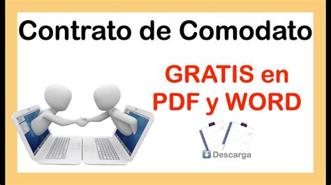 F Cil Y Pr Ctico Formato De Contrato De Comodato En Word Actualizado