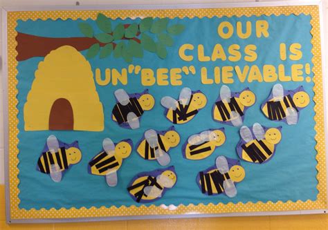 Preschool School Bulletin Board Spring Bumble Bee Bumblebee Bumble Bees Pinterest