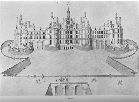 Chateau De Chambord German Architecture Architecture Drawings