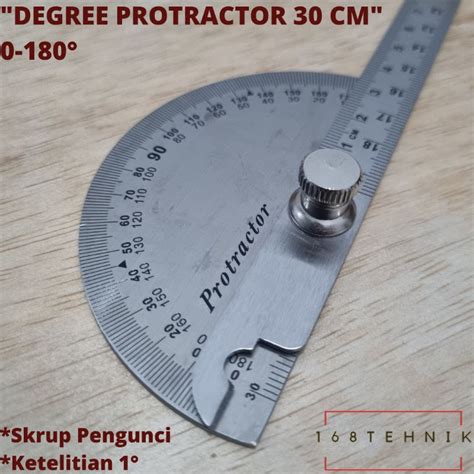 Jual Busur Derajat Cm Degree Protractor Inch Sudut Derajat