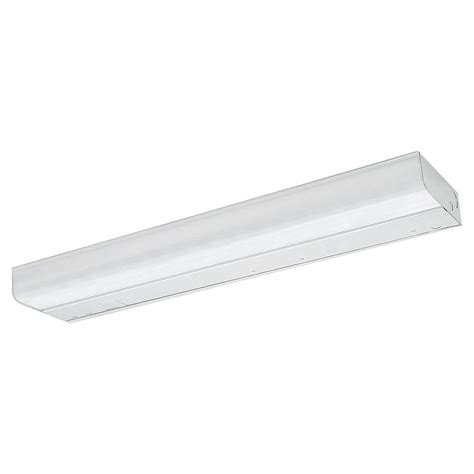 Thomas Lighting 24 In Fluorescent Matte White Under Cabinet Light Fa1208 The Home Depot