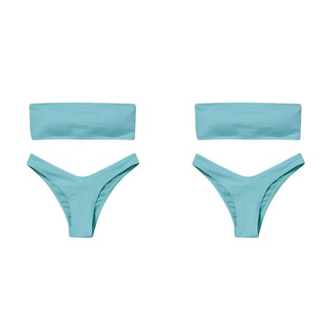 Kcodviy Pcs Swimsuit Waisted Two Bikini Woman Swim Shorts Control