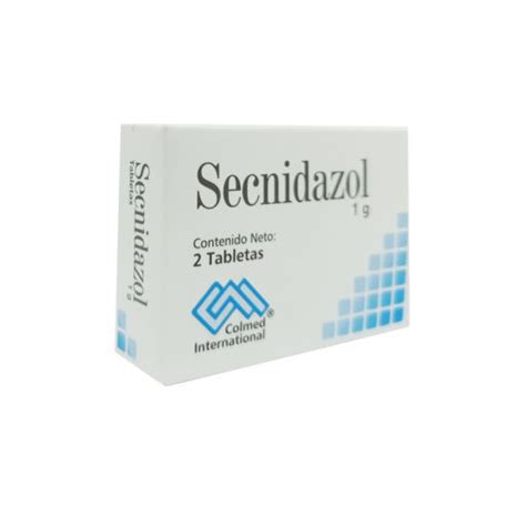 Secnidazol Mg Tabletas Lab Colmed Internacional Gran Feria Pzo