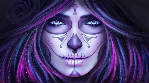 Purple Skull Wallpapers - 4k, HD Purple Skull Backgrounds on WallpaperBat