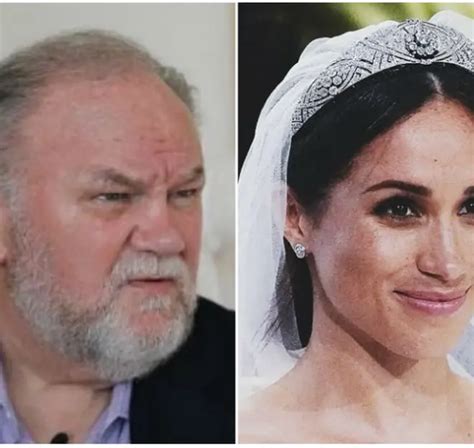 El papá de Meghan Markle fingió cirugía para no ir a la boda de su hija