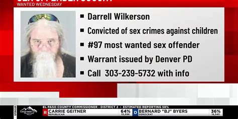 Wanted 97 Most Wanted Sex Offender In Colorado Sought