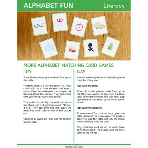 Alphabet Fun: Printable Alphabet Games & Activities