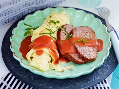 Hackbraten Mit Tomatenso E Rezept Lecker