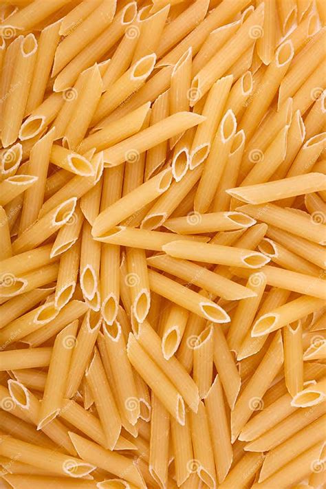 Close Up Picture Of Macaroni Texture Use As Background Dry Pasta And