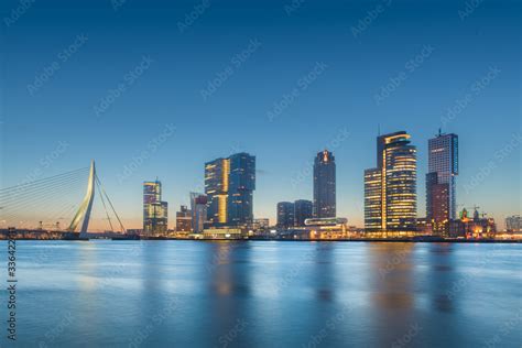 Rotterdam, Netherlands Skyline Stock Photo | Adobe Stock