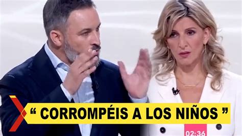 Abascal Revienta La Ley Trans De Irene Montero En El Debate De Tve