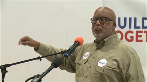 Rep Bennie Thompson Campaigns For Shontel Brown In Cleveland Youtube