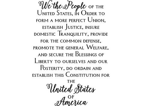 Constitution Svg We The People Svg Preamble Svg United States Sv Apple Grove Lane