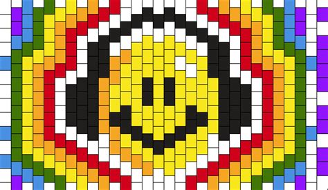 Happy Hardcore Cuff Pony Bead Patterns Misc Kandi Patterns For Kandi