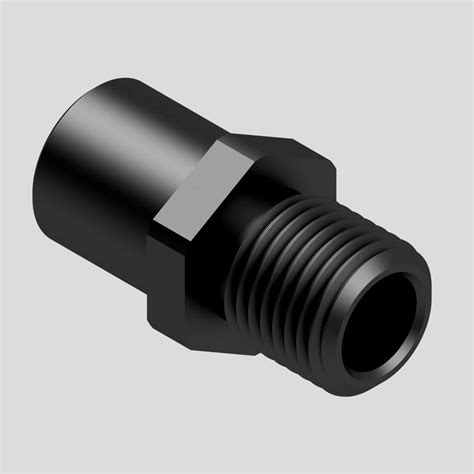 Silencer adapter for Ruger SR22 - 1/2 UNF or 1/2 UNEF CNC Steel