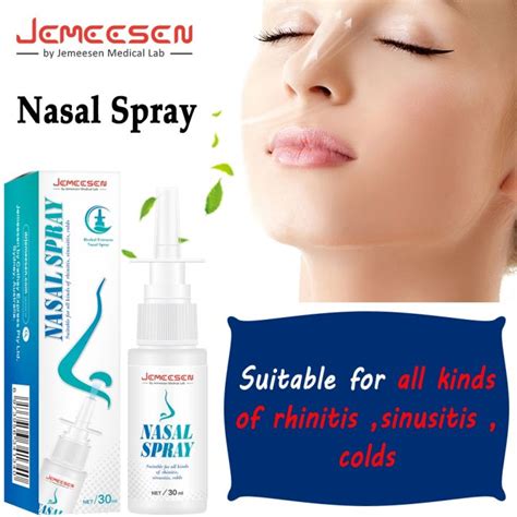 CW Jemeesen Herb Nasal Spray Treatment Chronic Rhinitis Sinusitis