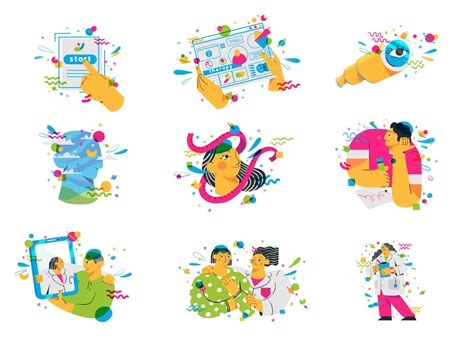 Spot Illustrations Sheet | Illustration, Web design quotes, Web design ...