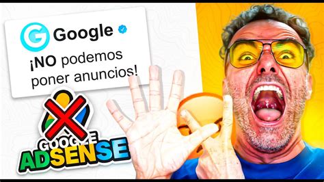 Repara así tu web nicho para que te acepten en Google Adsense YouTube