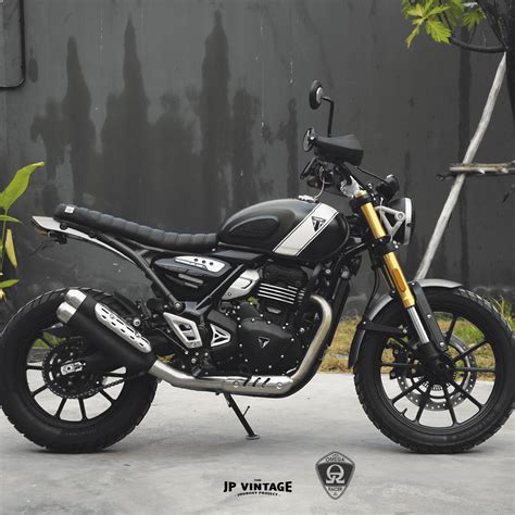 Brat400 Custom Seat | Triumph Speed400 Scrambler 400X | Omega Racer