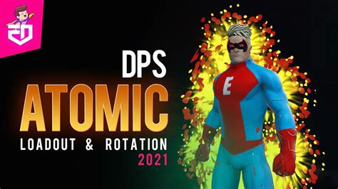 Dcuo Atomic Dps Loadout Rotation Ieddy Gaming Youtube