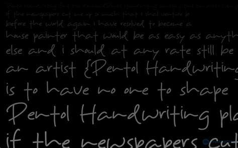 Pentol Handwriting Font Mockup Blog