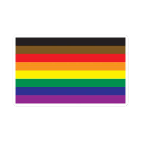 Philadelphia Pride Flag Sticker - Etsy