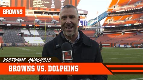 Browns Vs Dolphins Postgame Analysis Cleveland Browns Youtube